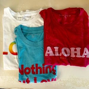 Spiritual Gangster Bundle of 3 Love Tank Tops.